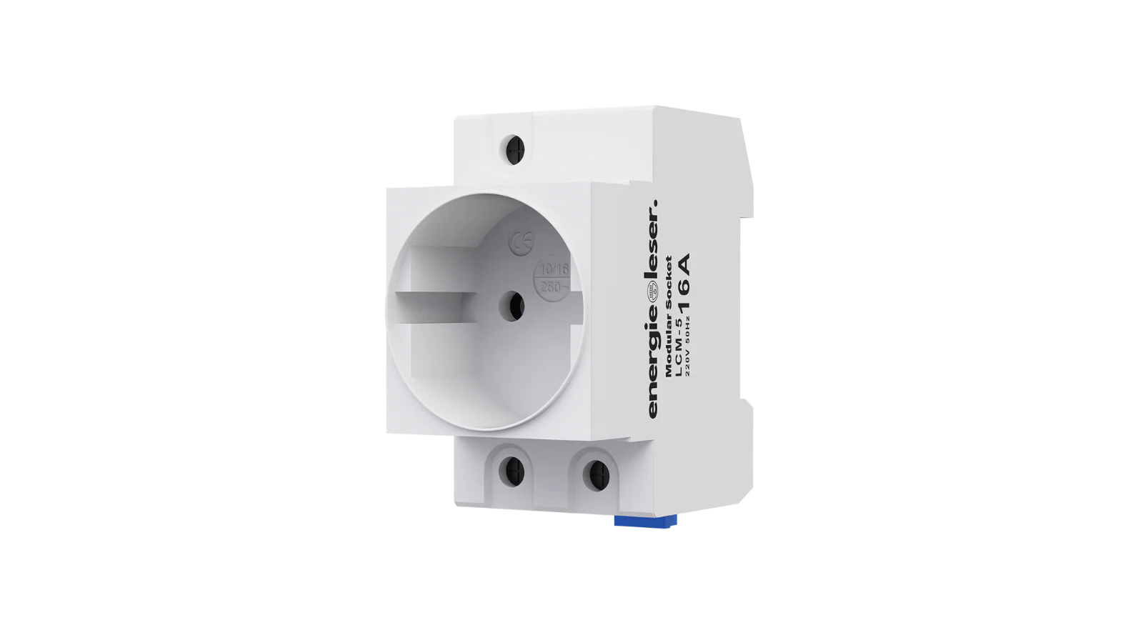 DIN rail socket